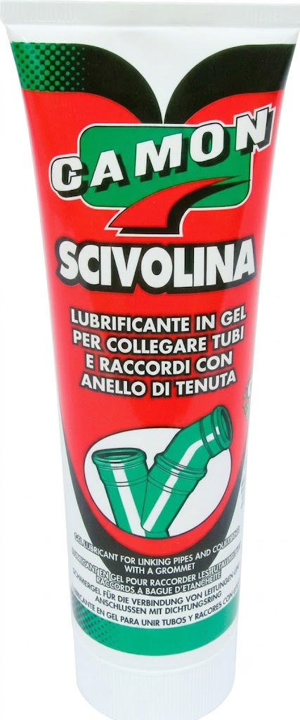 GRASSO SCIVOLANTE SCIVOLINA PER TUBI E RACCORDI IN PVC E PP CAMON
