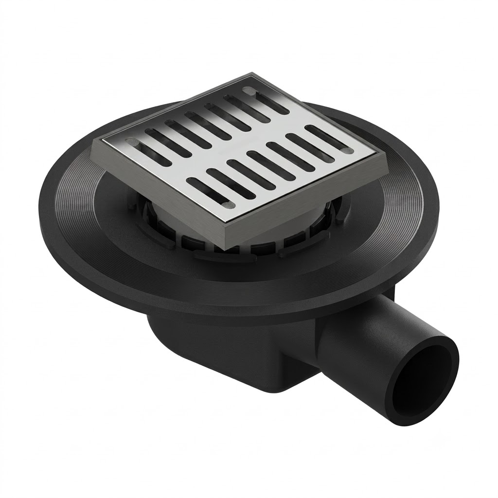 Piletta GOGO 10X10 SCARICO Ø 50 MM