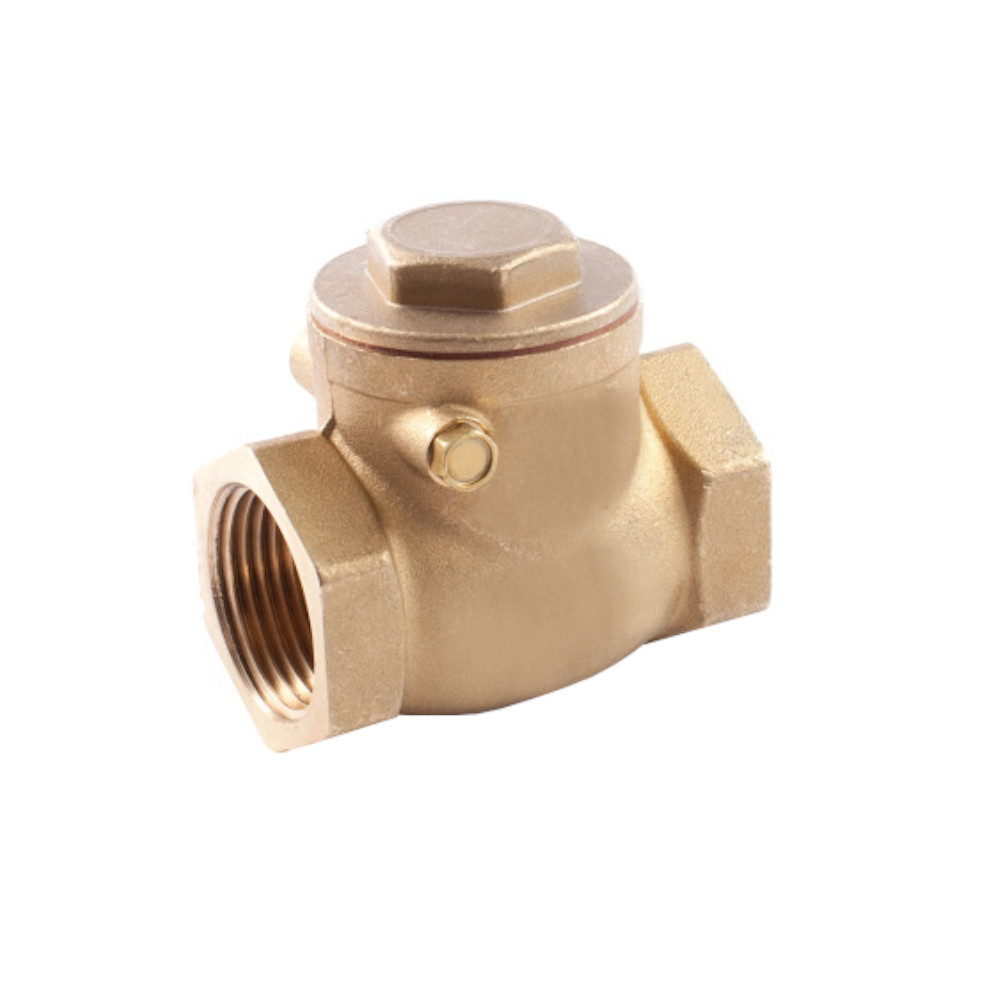 Valvola a clapet femmina femmina in ottone 1"1/4