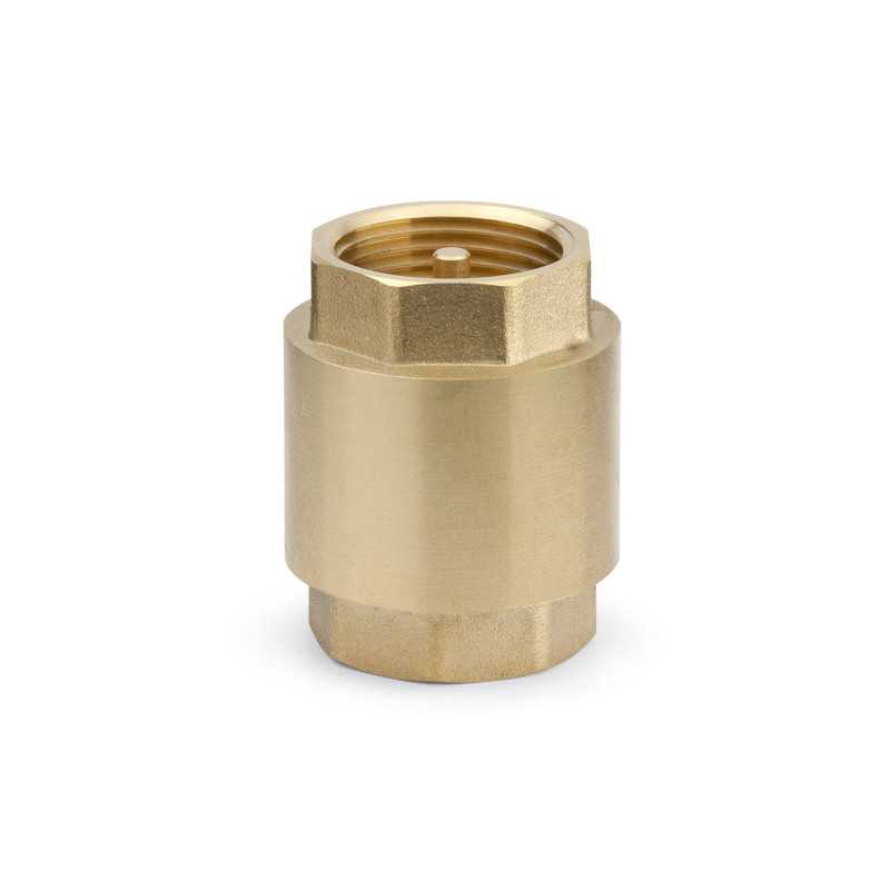 Valvola di ritegno europa femmina femmina ottone giallo 3"