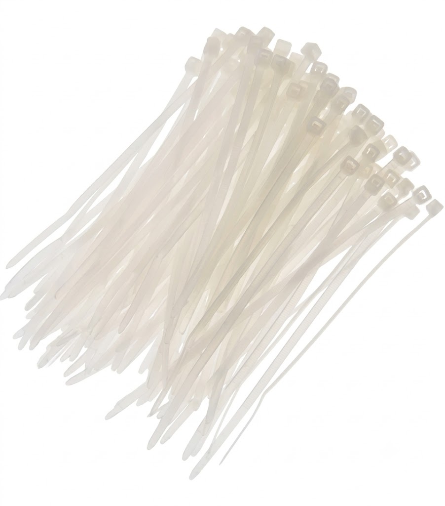FASCETTA NYLON BIANCA 48 X 290(Confezione da pz 100)