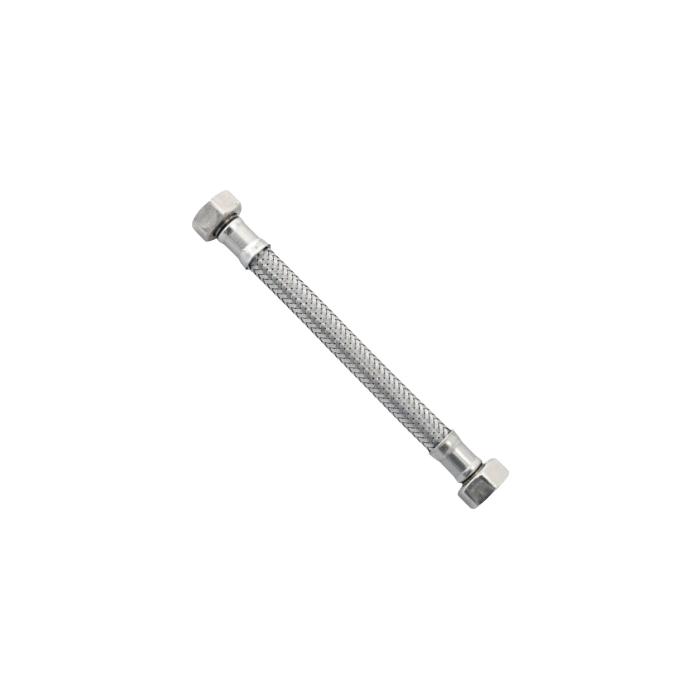 Flessibile inox femmina femmina 3/8" DN 10