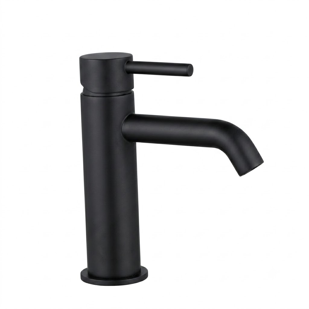 MISCELATORE LAVABO DELFI NERO