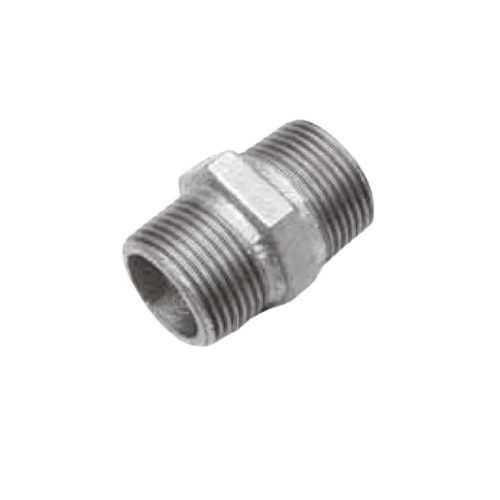 Raccordo diritto maschio niples zincato 2"