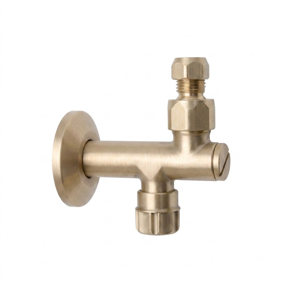Rubinetto sottolavello con filtro e snodo Ø 10 mm Bronzato