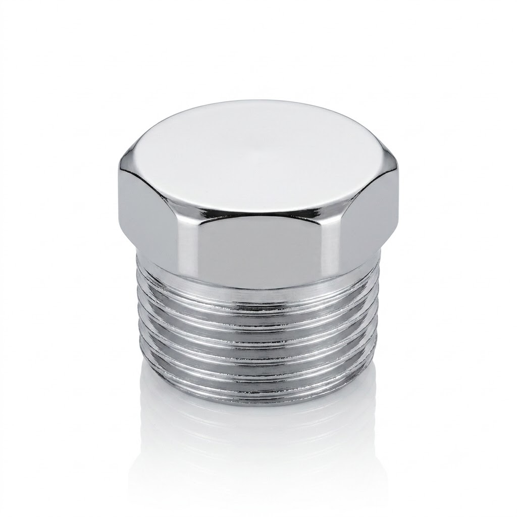 TAPPO M 1" ACCIAIO CROMATO