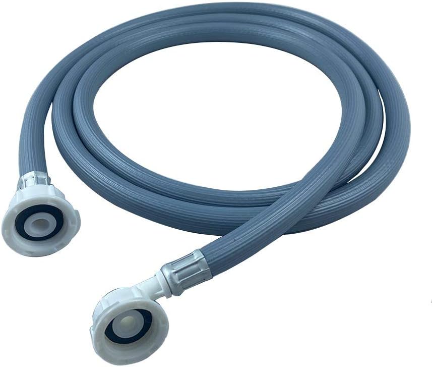 Tubo carico lavatrice con curva femmina femmina 3/4" Cm 200