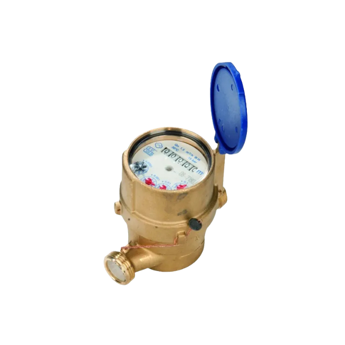 Contatore acqua quadrante asciutto con bocchettone modello DARF 11/4"