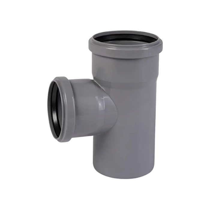 Braga ad innesto in pvc 90°