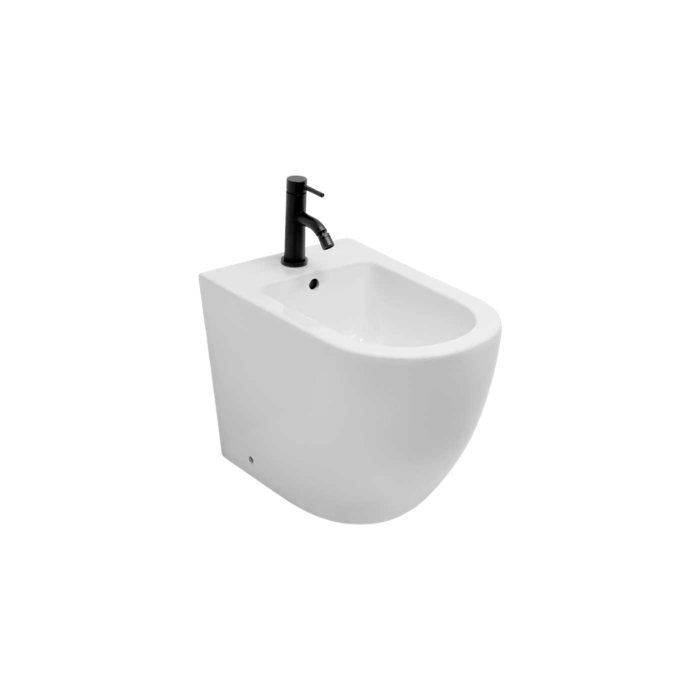 Bidet filo parete modello Kairos bianco lucido