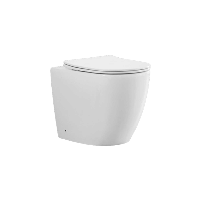 Vaso filo parete modello New Milan Plus Rimfree
