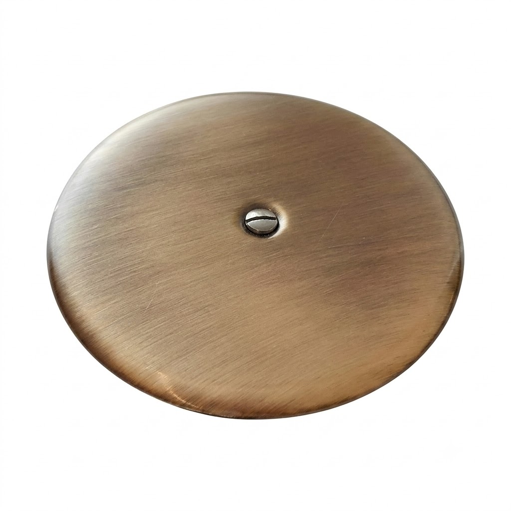 Piastra A Pavimento Ø 150 Bronzo Porta&Bini