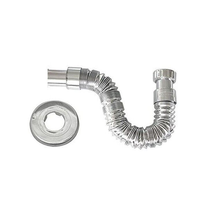 Biscione Cromo 1" 1/4 X 32 Con Rosone Goplast