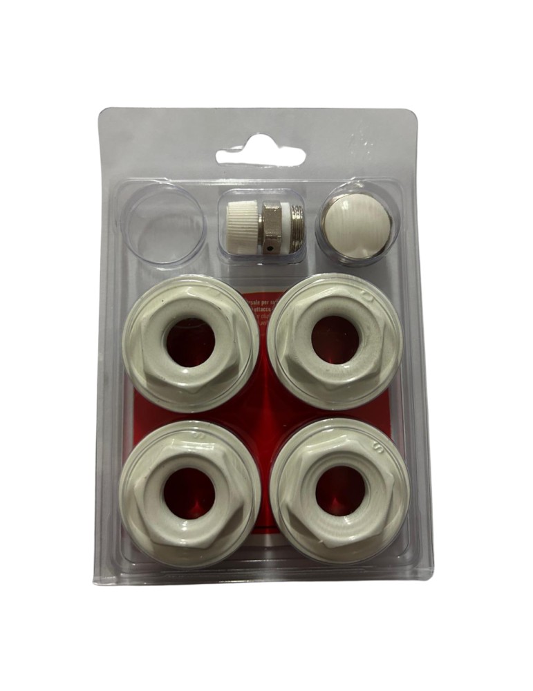 Kit Universale Radiatore Raccorderie Metalliche
