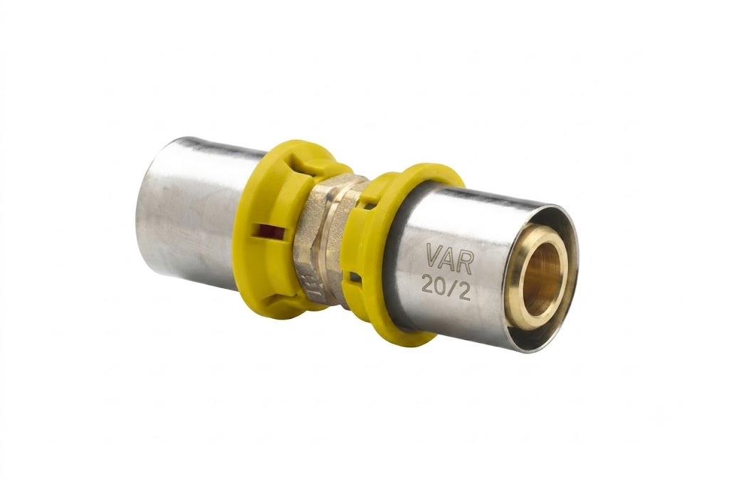 Raccordo Dritto Doppio Gas Ivar