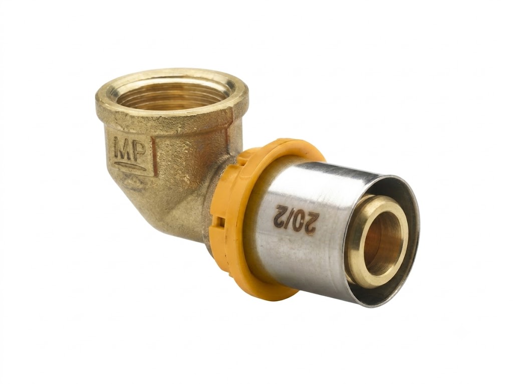 Gomito Femmina 1/2" X 16 Gas Ivar