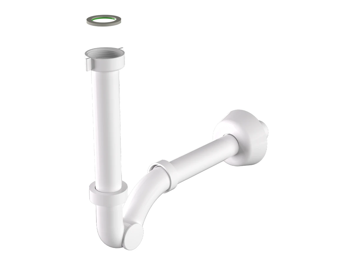 SIFONE A ESSE BIANCO 1" 1/4 X 32
