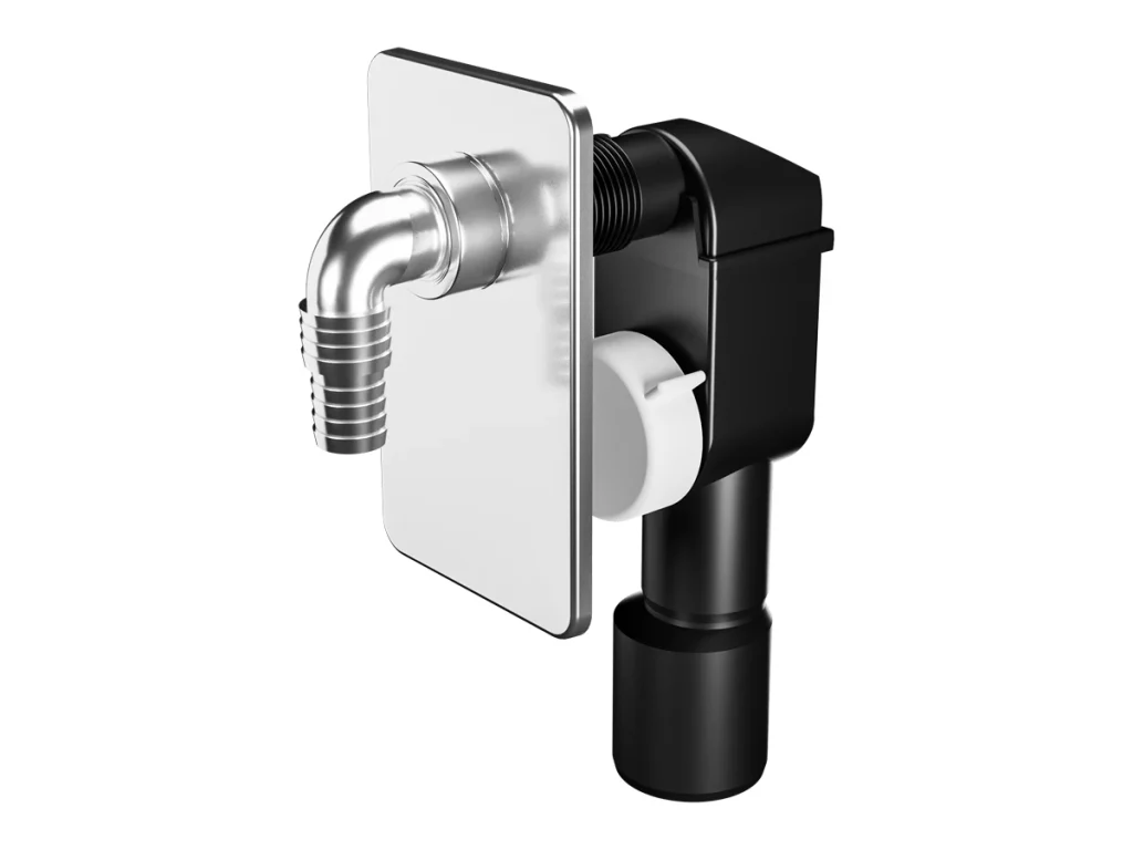 SIFONE CRIOLLO C/PLACCA INOX