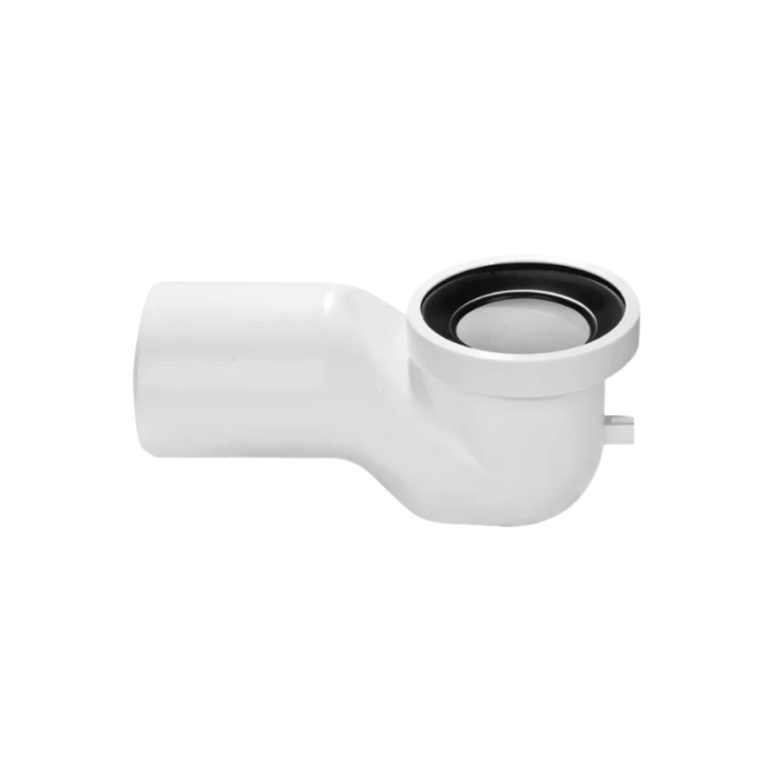 Curva  sottovaso per scarico Wc