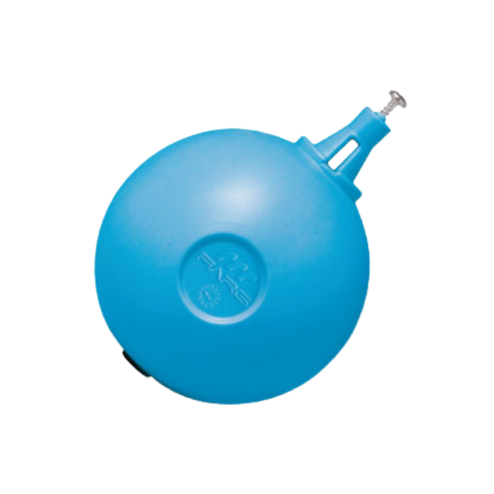 Sfera in plastica tonda con scorrevole