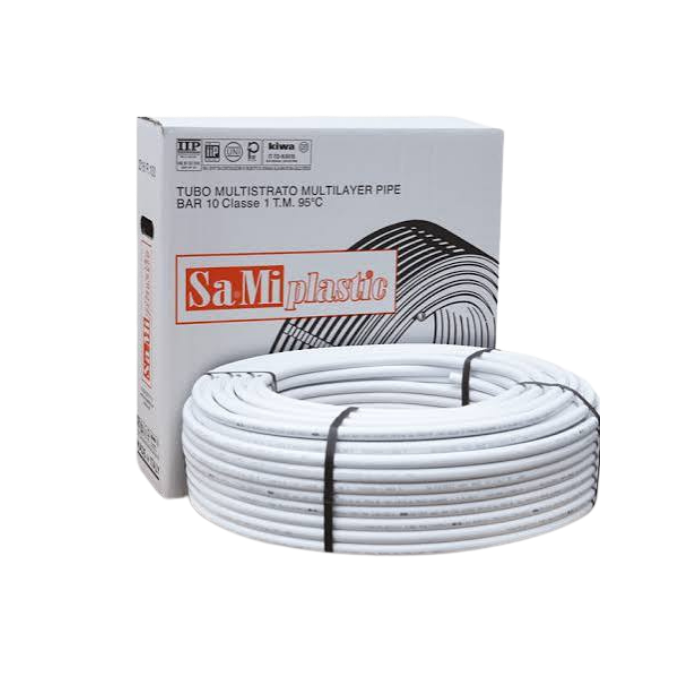 Tubo multistrato pvc bianco PEXB a PEXA