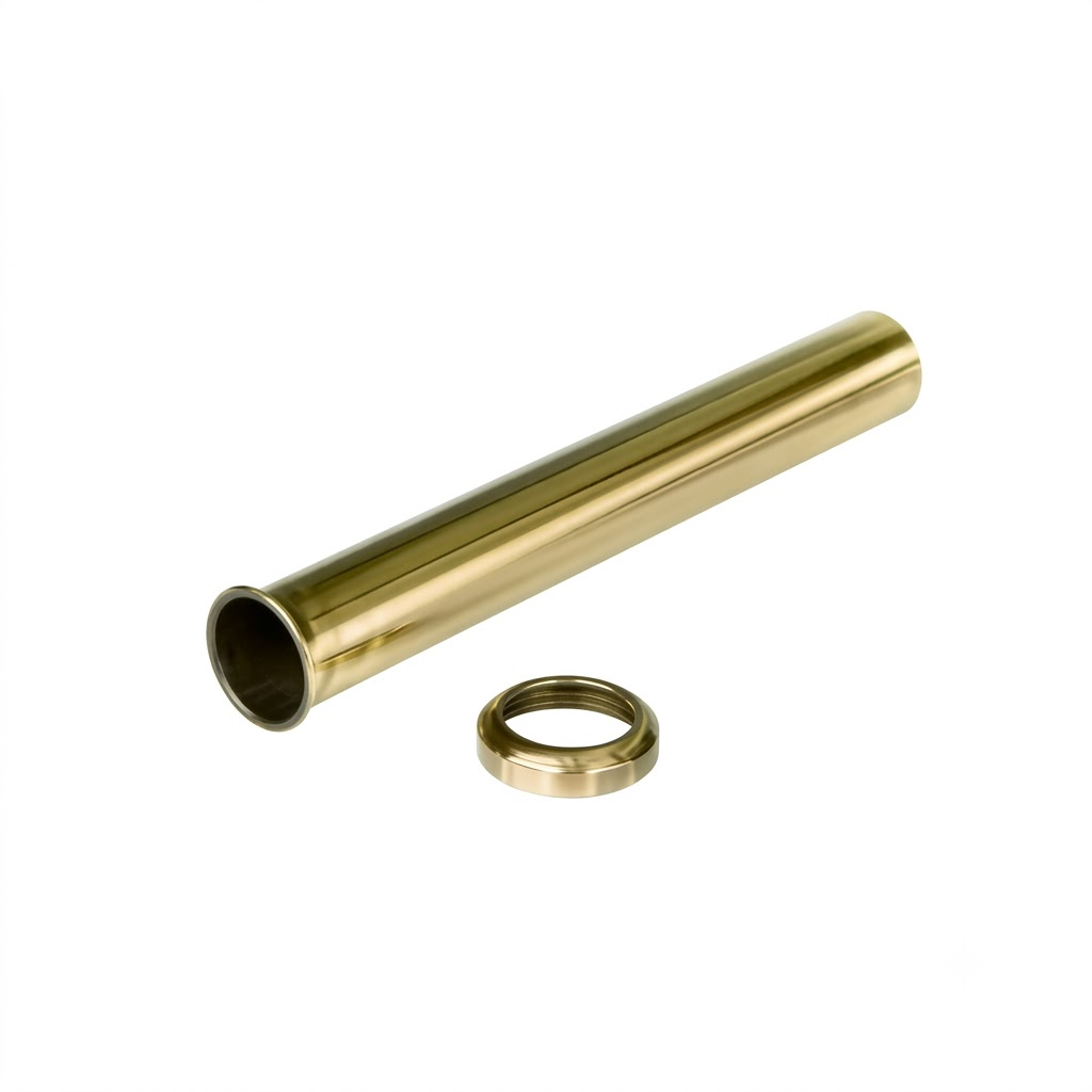 Tubo con cartella ø32 lunghezza mm 250 con calotta