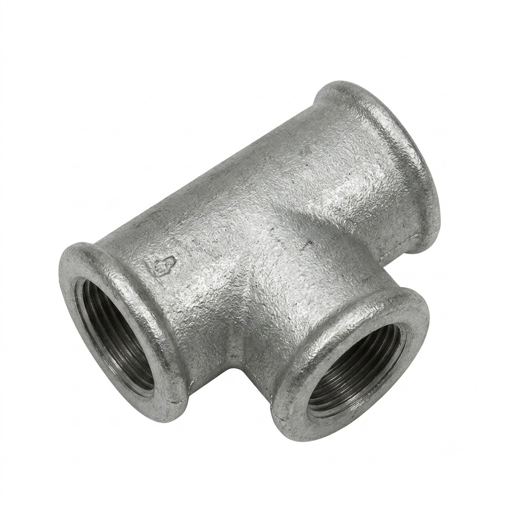 TEE F 1/2 ZINCATA